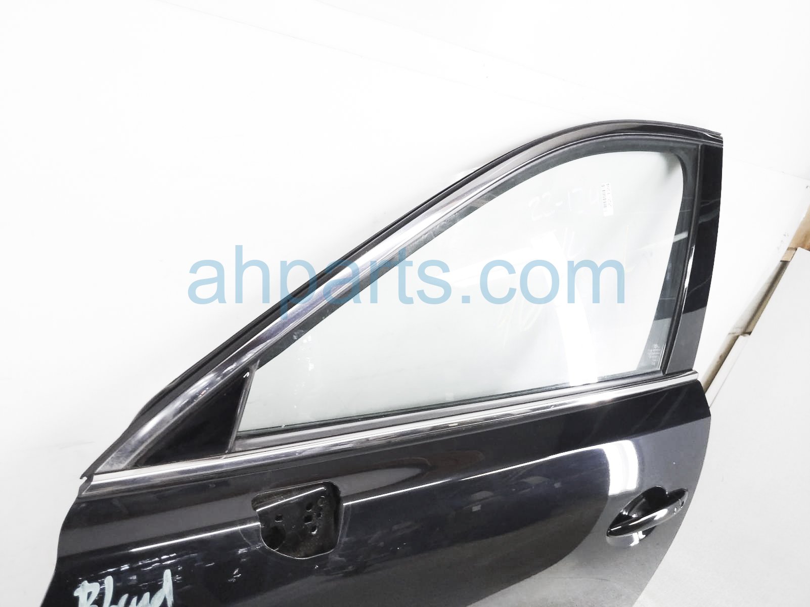 Sold 2019 Mazda CX-9 Front Driver Door - Black - No Mirror/trim