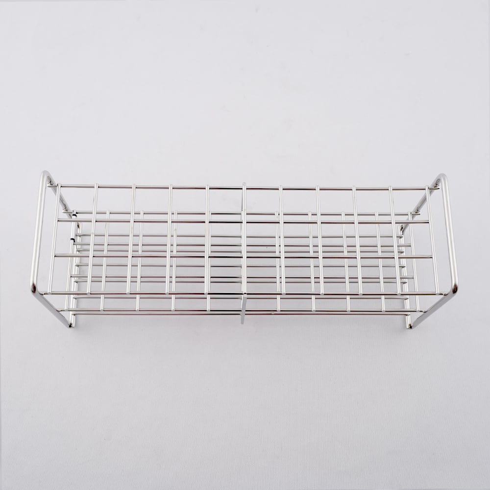 6-302-10 ステンレス製試験管立 φ18mm 3×10配列 SS18-30 【AXEL】 アズワン