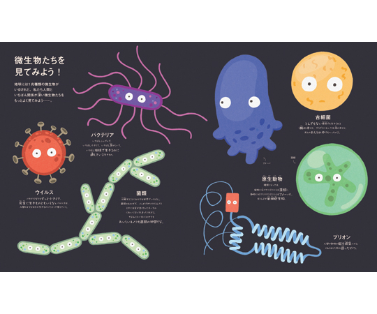 68-1083-32 びっくり！ 微生物のひみつ 【AXEL】 アズワン