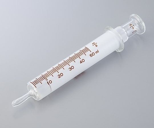 8-1760-03 硝子注射筒（インターチェンジャブル浣腸器）セット 50mL 1