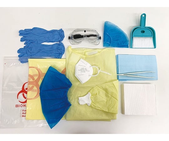 8-4649-01 簡易スピルキット （抗がん剤曝露対策用）1箱（1セット×5袋