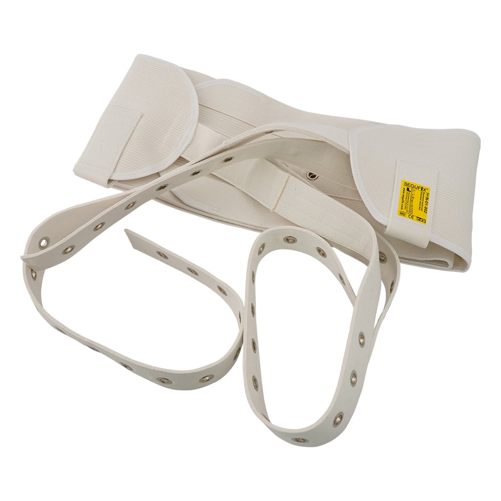 0-8166-06 転落防止帯 セグフィックス 腹部用ベルト 大人用 【AXEL