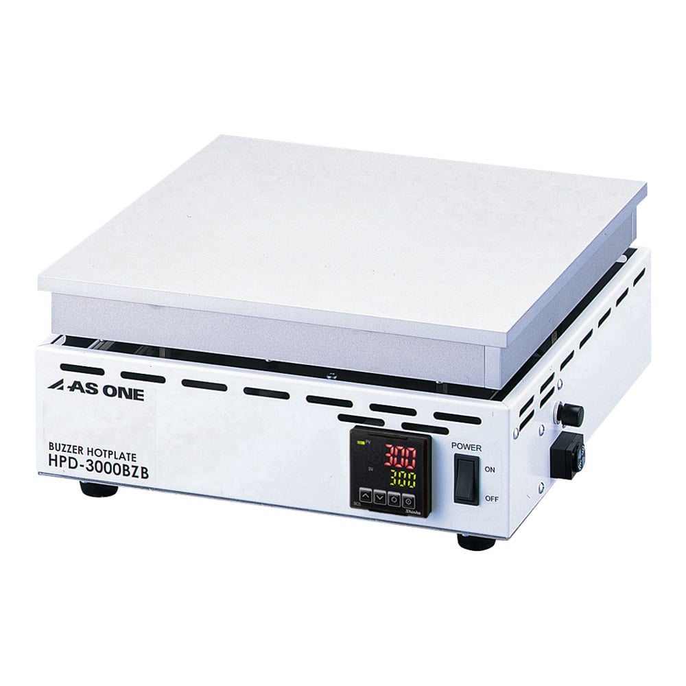 1-9077-12 ホットプレート(警報ブザー付き) HPD-3000BZB 【AXEL】 アズワン