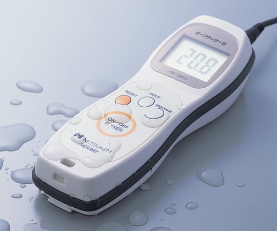 2-7224-01-20 防水型デジタル温度計（セーフティサーモ）本体+標準