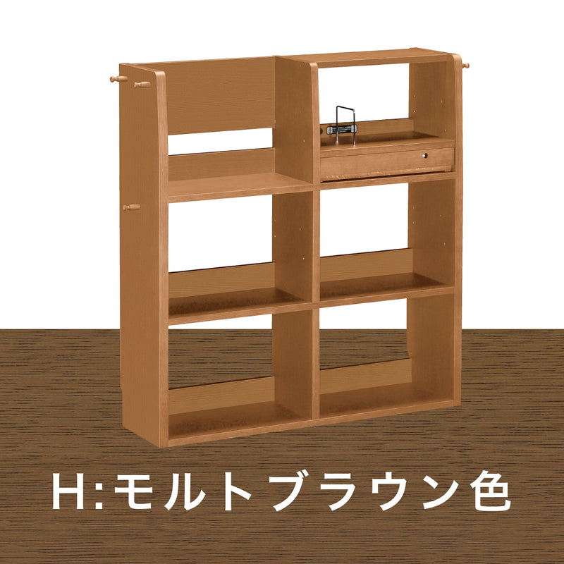 カリモク マルチシェルフ QS3587ME MH MK 100cm幅 ランドセルラック