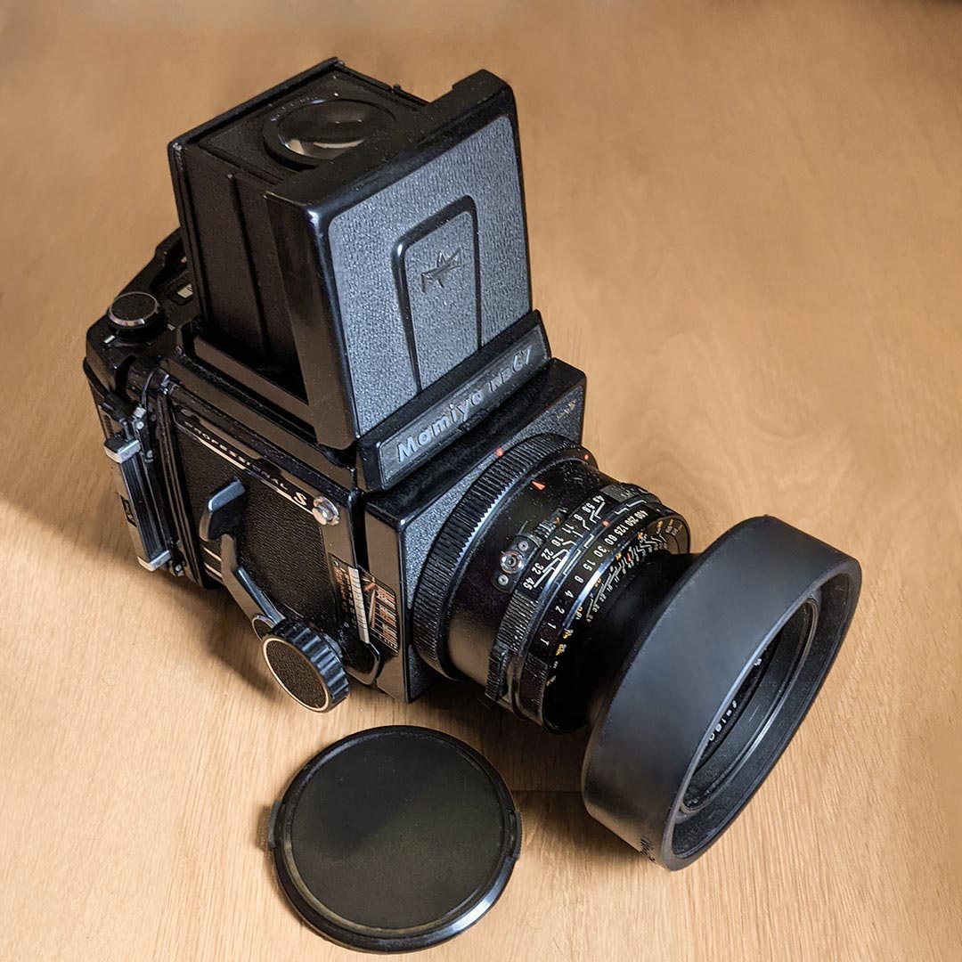 Mamiya RB67 Pro-S + Sekor 180mm f/4.5 Portrait Lens - Aidan