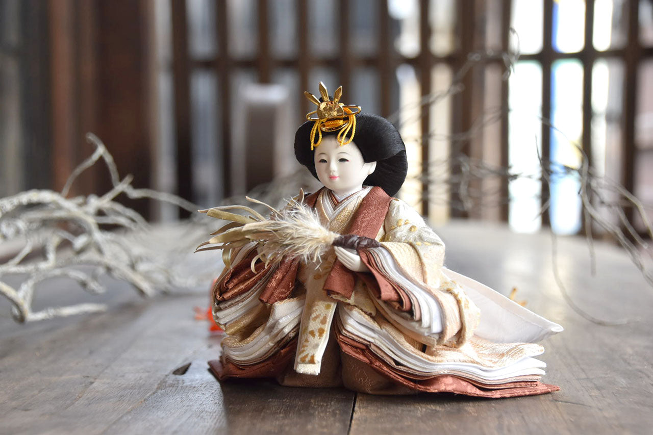 №0633001｜ ことり｜コンパクト雛人形｜人形のあいはる