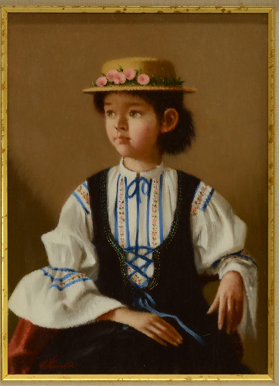 佐藤カツヤの作品を高価買取いたします【画家】 - 株式会社愛研美術