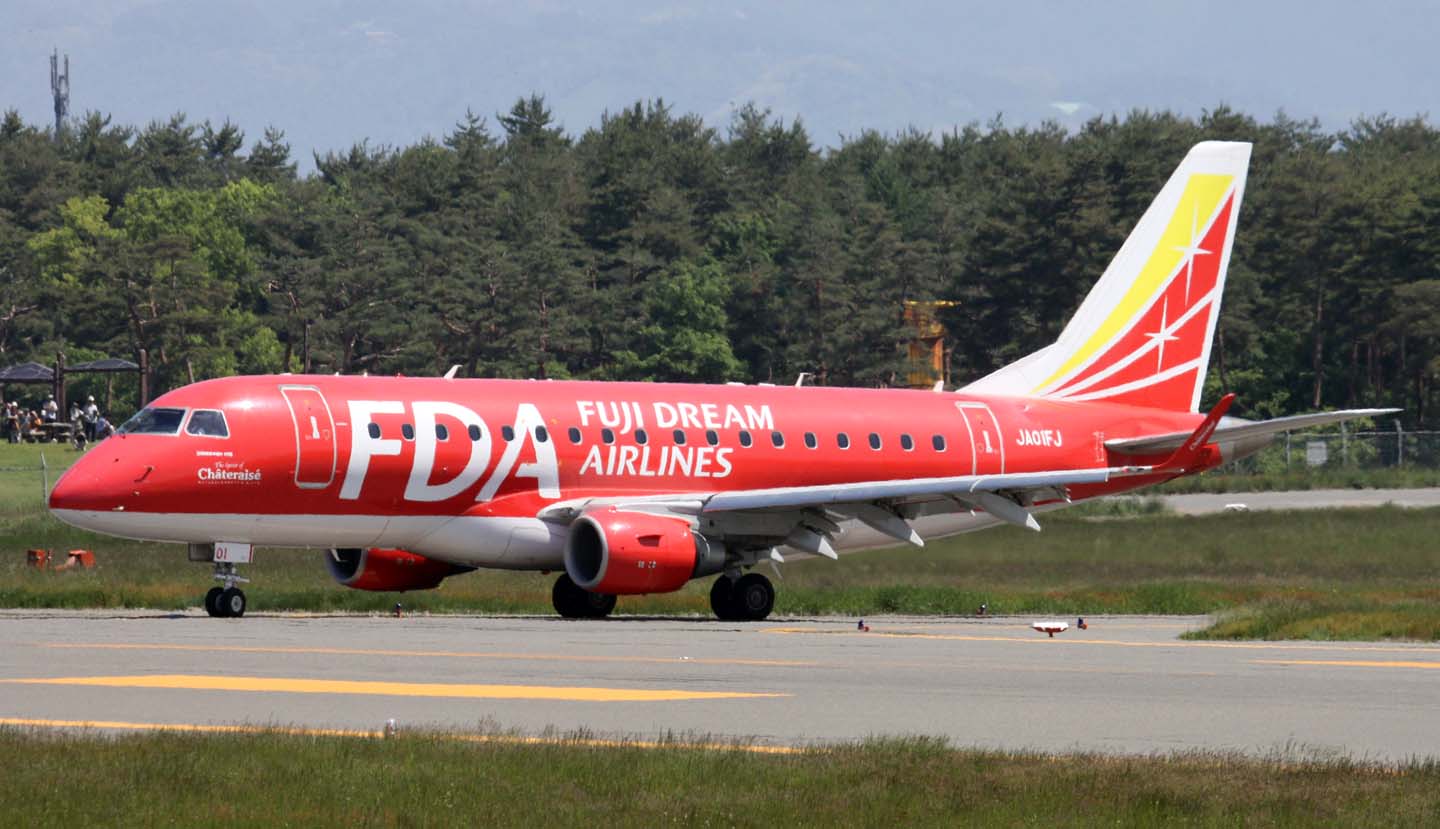 FDAフジドリームエアラインズ ERJ-1701型1/200 1号機 機材/機内