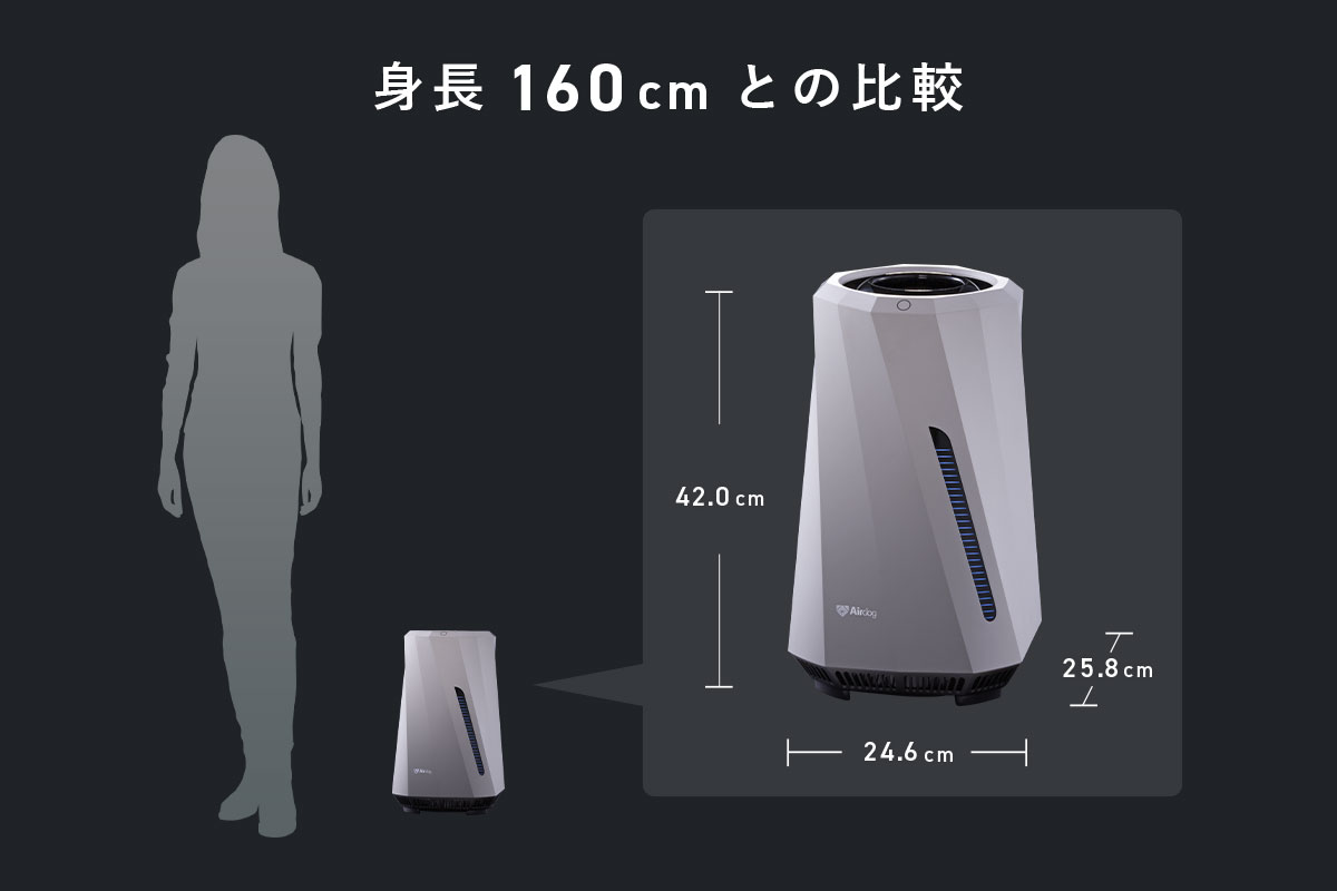 公式】Airdog moi | 高性能加湿器エアドッグから登場