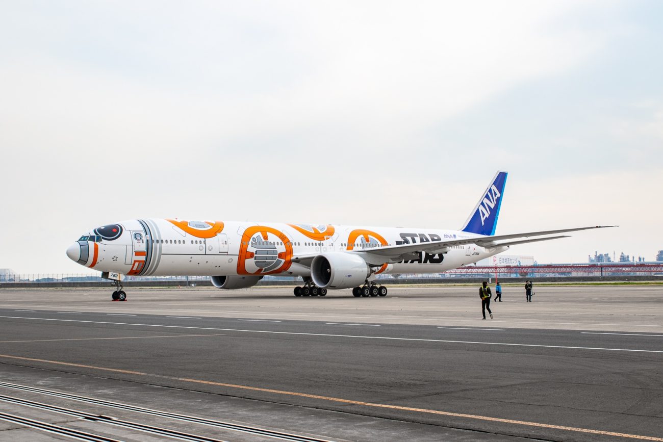 ANAのスター・ウォーズ特別塗装機が終了へ。R2-D2は8月7日・羽田着の