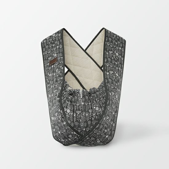 エアリコ抱っこ紐「プレミアム」ボタニカル×アッシュ | AIRRICOBABY