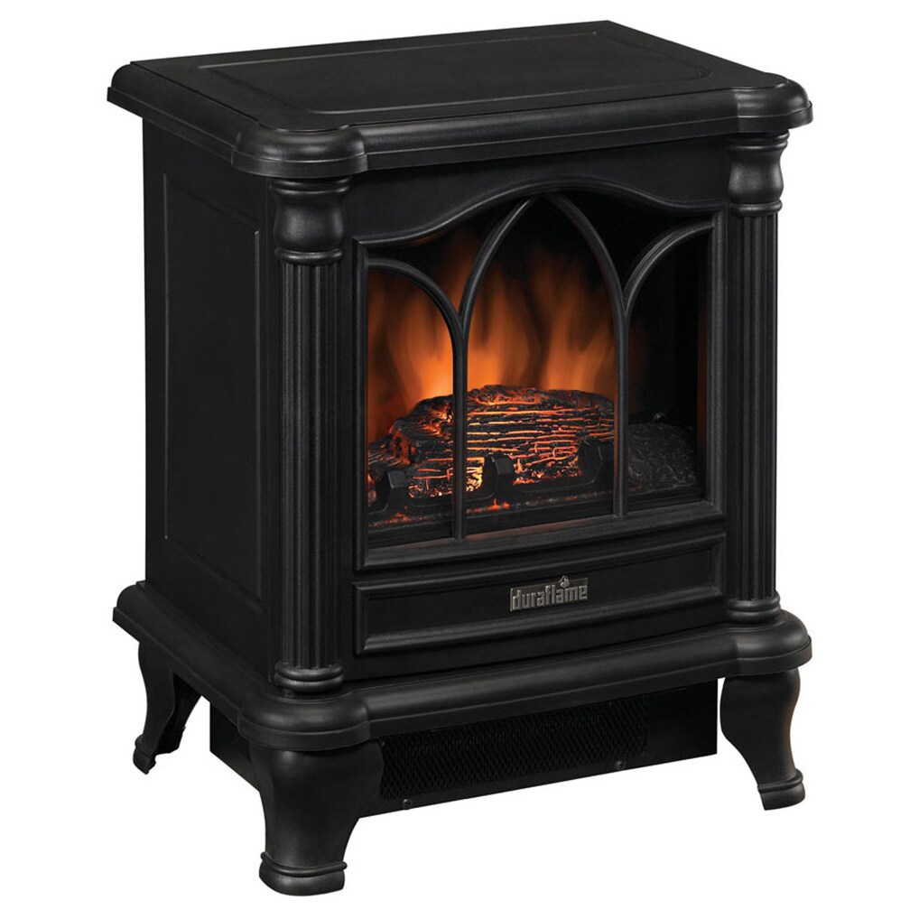 Duraflame DFS-450-2 Black Carleton Electric Stove with Heater