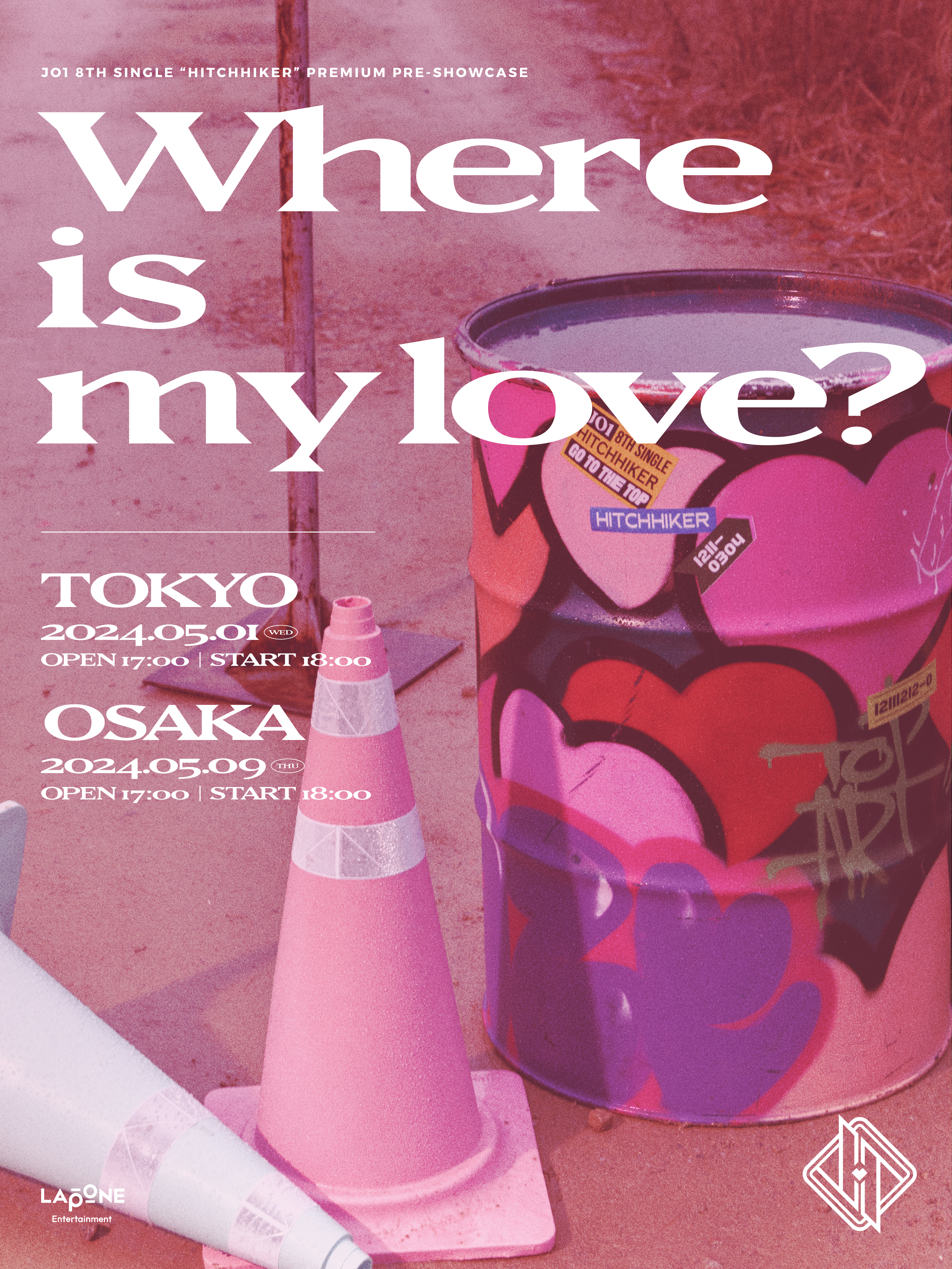 8TH SINGLE “HITCHHIKER” PREMIUM PRE-SHOWCASE “Where is my love