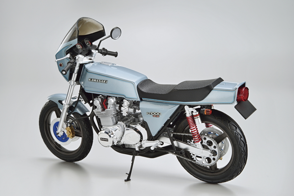 1/12 カワサキ KZT00D Z1-R '77 カスタム - AOSHIMA SCALE MODEL LINEUP