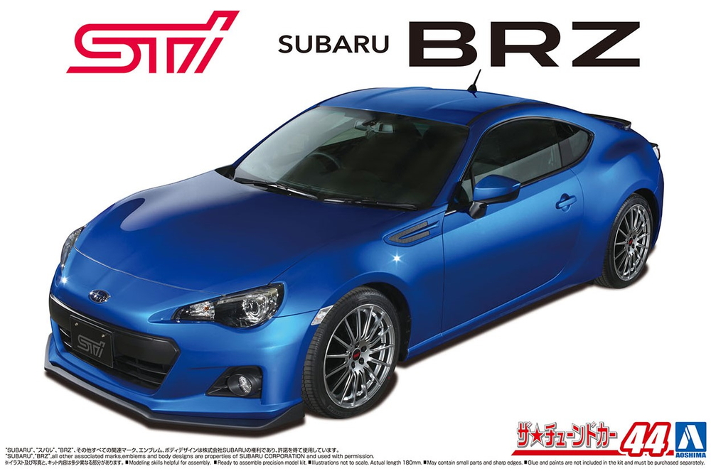 1/24 STI ZC6 SUBARU BRZ '12（スバル） - AOSHIMA SCALE MODEL LINEUP