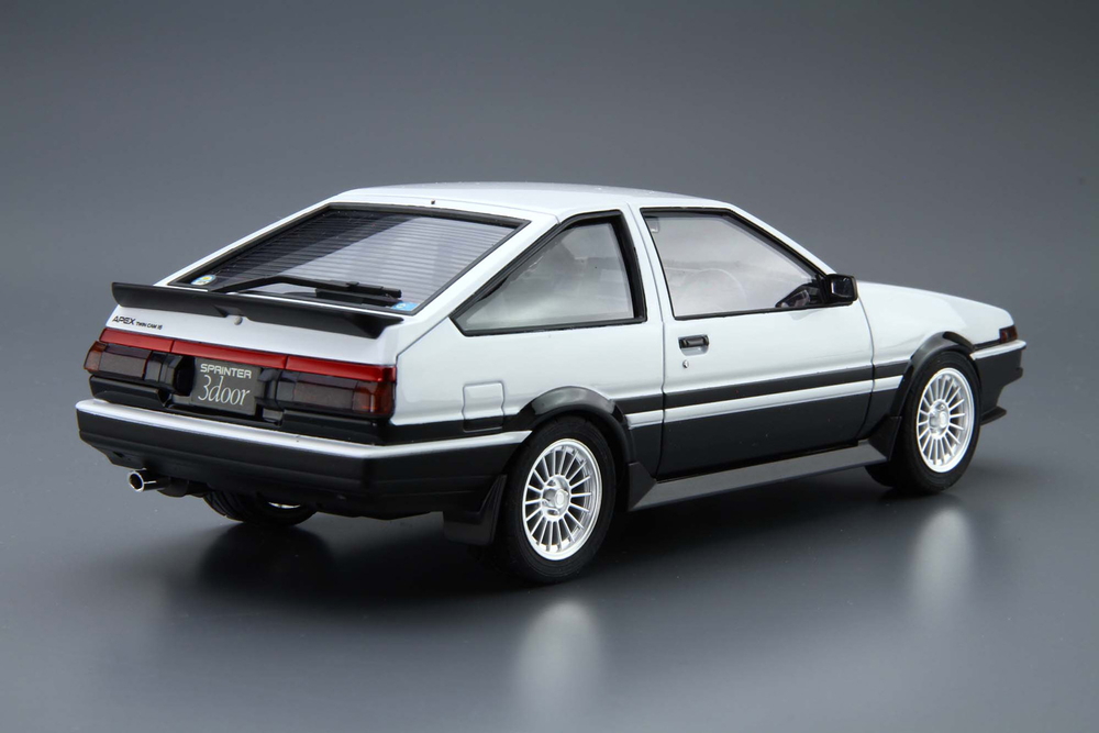 1/24 トヨタ AE86 スプリンタートレノGT-APEX '85 - AOSHIMA SCALE