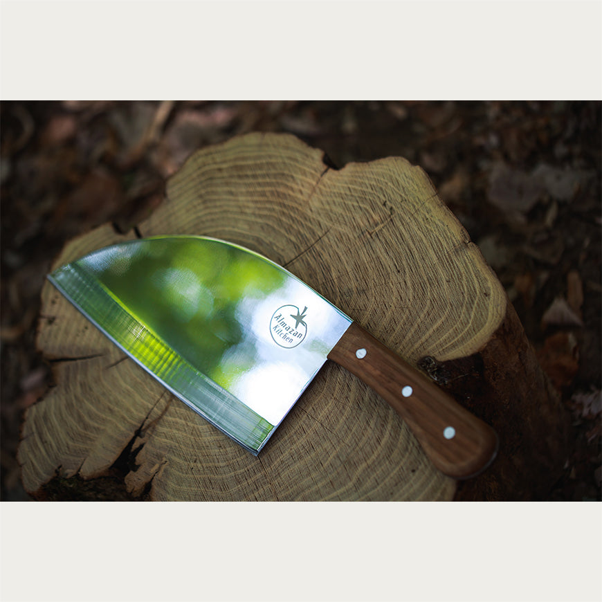 Experience our amazing XXL Promaja® Chef Knife – Almazan Kitchen®