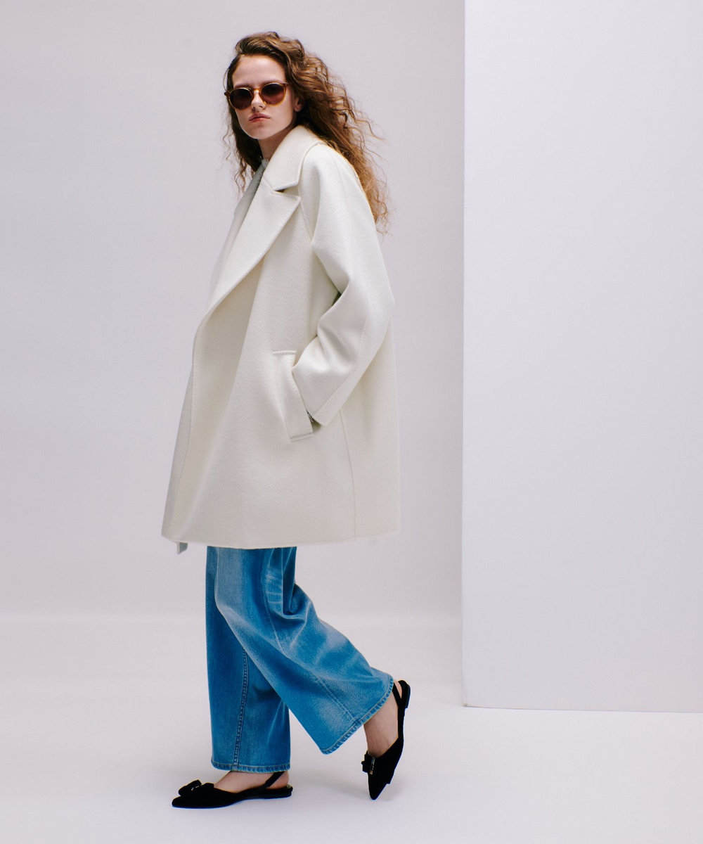 リバービッグカラーミドル丈コート|allureville OFFICIAL SITE