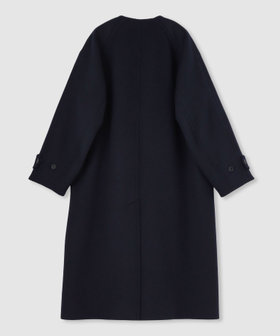 Wビーバーノーカラーコクーンコート|allureville OFFICIAL SITE