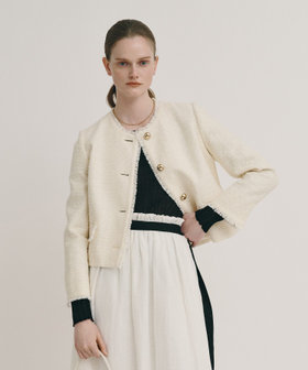 ツイードノーカラージャケット|allureville OFFICIAL SITE / ONLINE