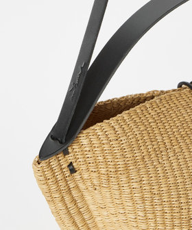 Ines Bressand(イネス ブレッサンド)】 MEDIUM WALNUT ハンドバッグ