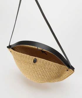 Ines Bressand(イネス ブレッサンド)】 MEDIUM WALNUT ハンドバッグ