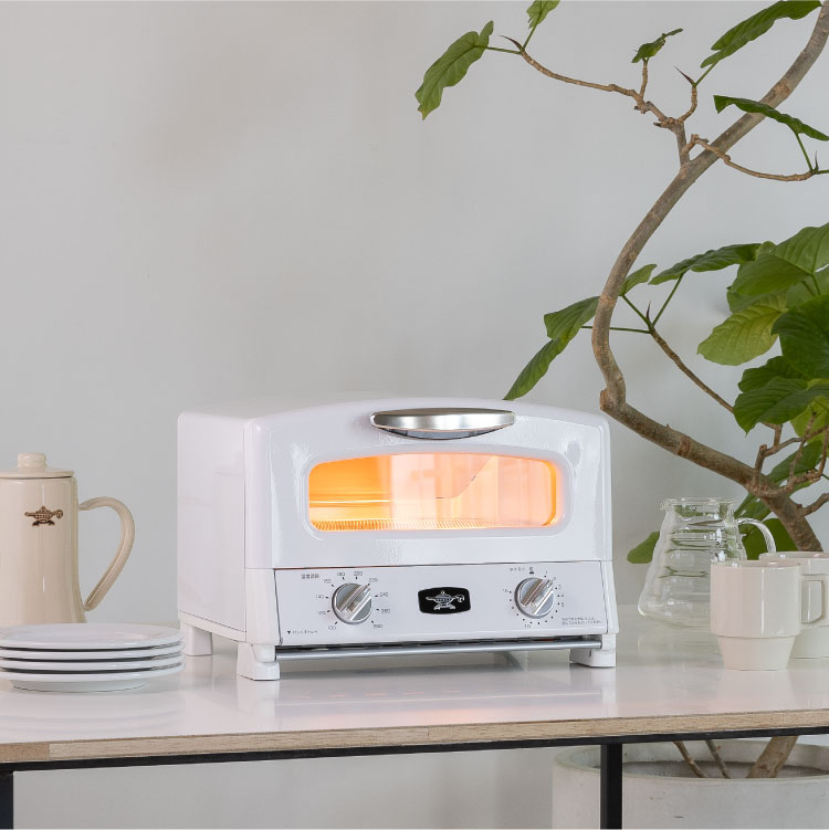 グラファイト グリル＆トースター 4枚焼き プレミアムカラー | 電気