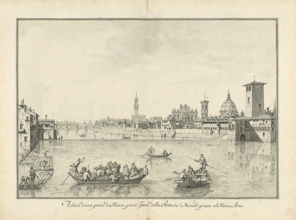 Giuseppe Zocchi (near Florence 1711/7-1767 Florence), Florence, a