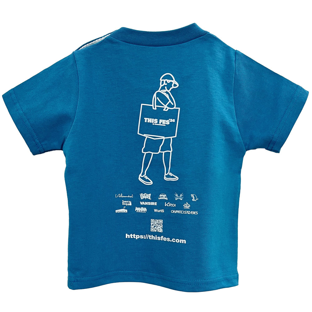 THIS FES '24 KIDS TEE A（ BLACK / BLUE / LIGHT YELLOW