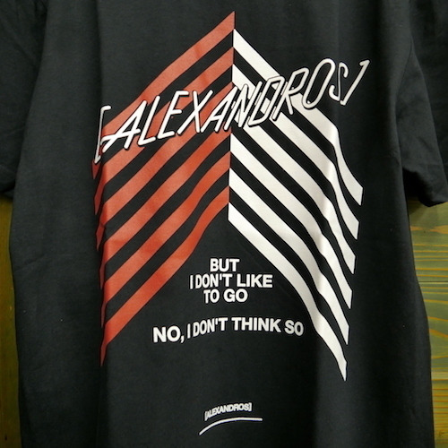 SPECIAL PRICE】2018 SPRING Tシャツ(BLACK) | [Alexandros