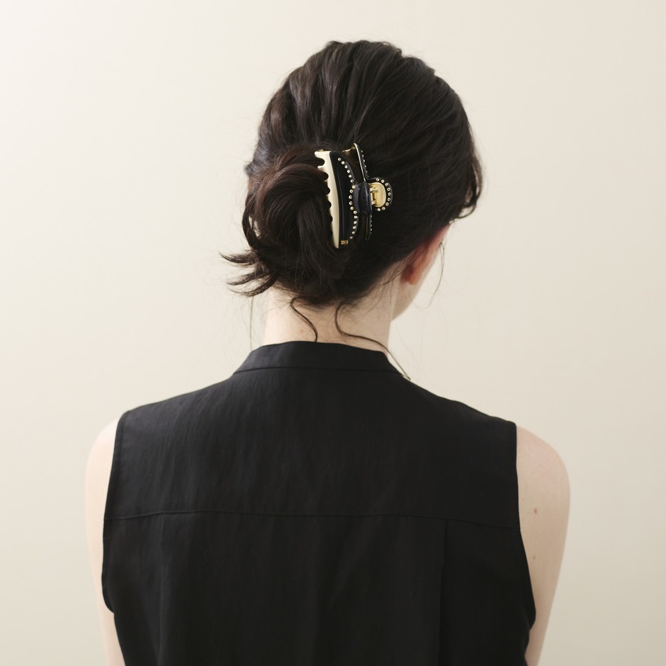 VENDOME】M クリップ｜ALEXANDRE DE PARIS（アレクサンドル ドゥ パリ）