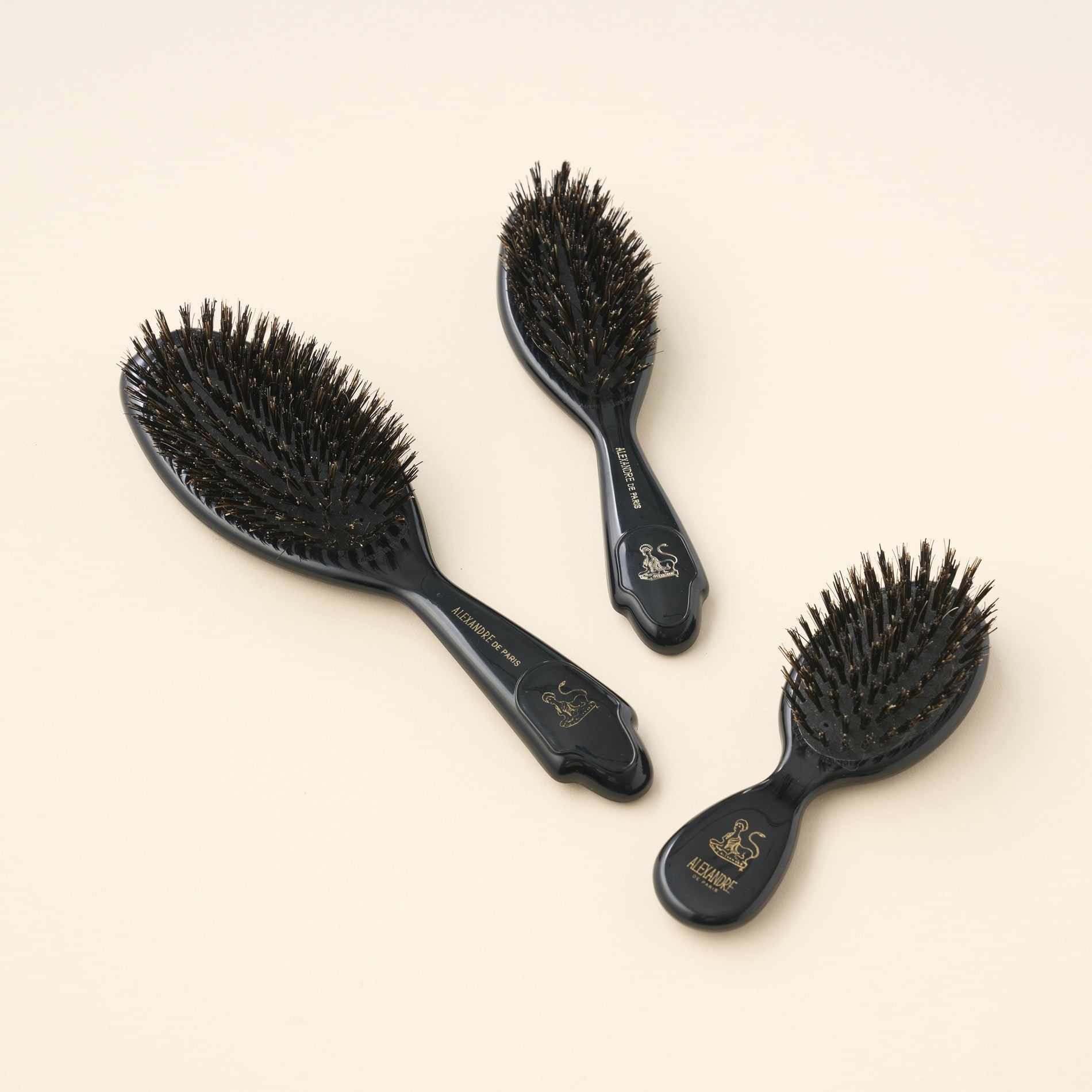 CRÈME DE♡ANN BLACK 300g×3 シリコンヘアブラシ付 CRÈME DE♡ANN