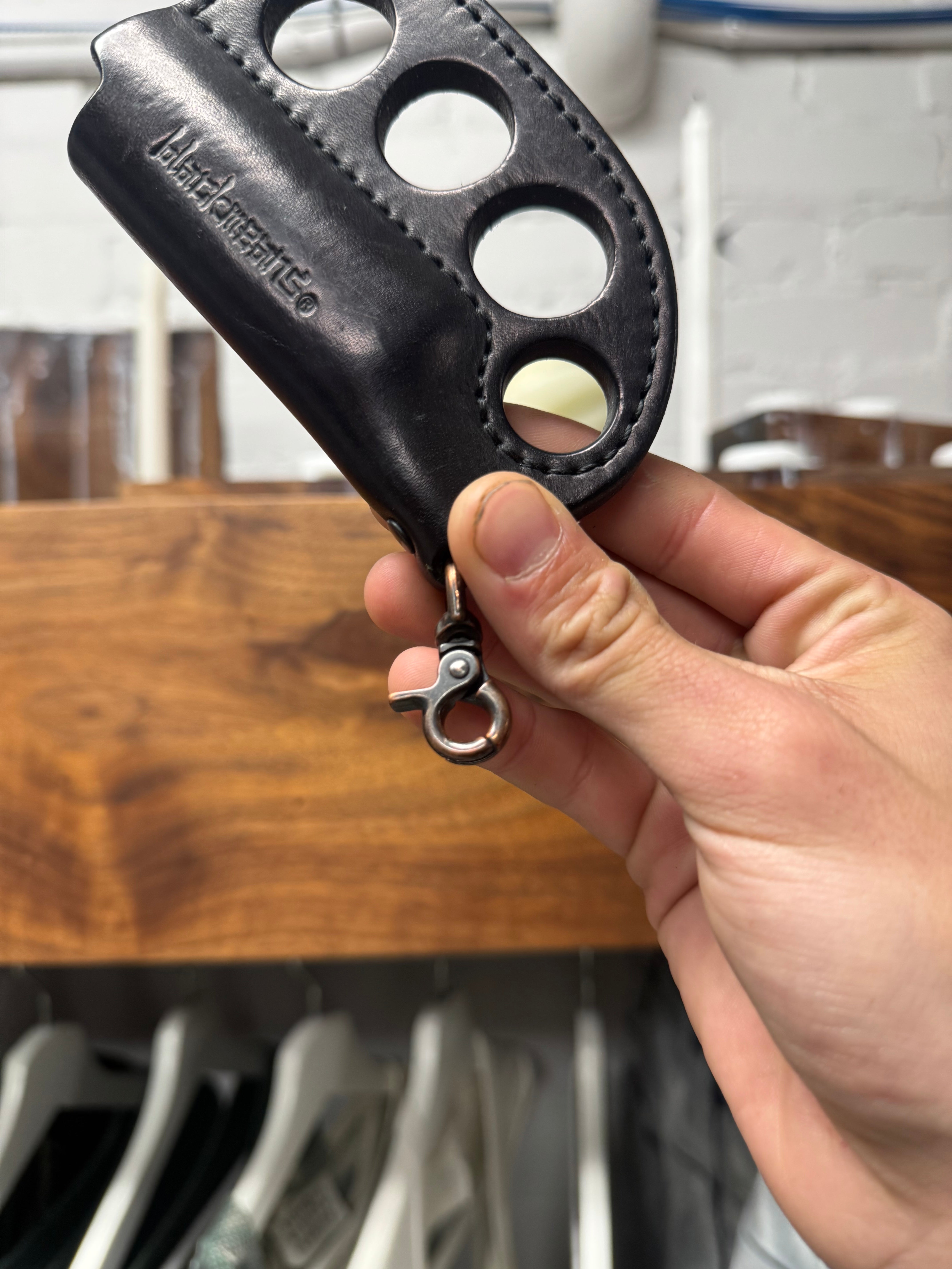 Blackmeans 'Knuckle Duster' Leather Lighter Case – Alex Maxamenko