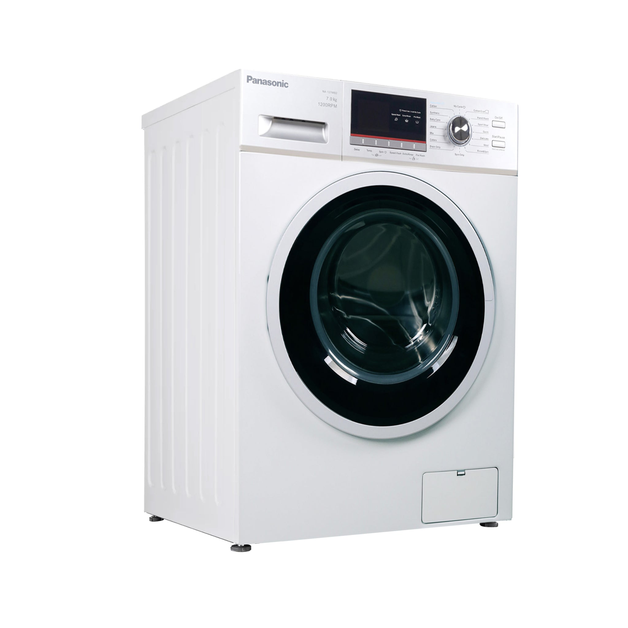 Panasonic 7KG Front Loading Washing Machine NA-127MB2WAS – ALHAFIDH