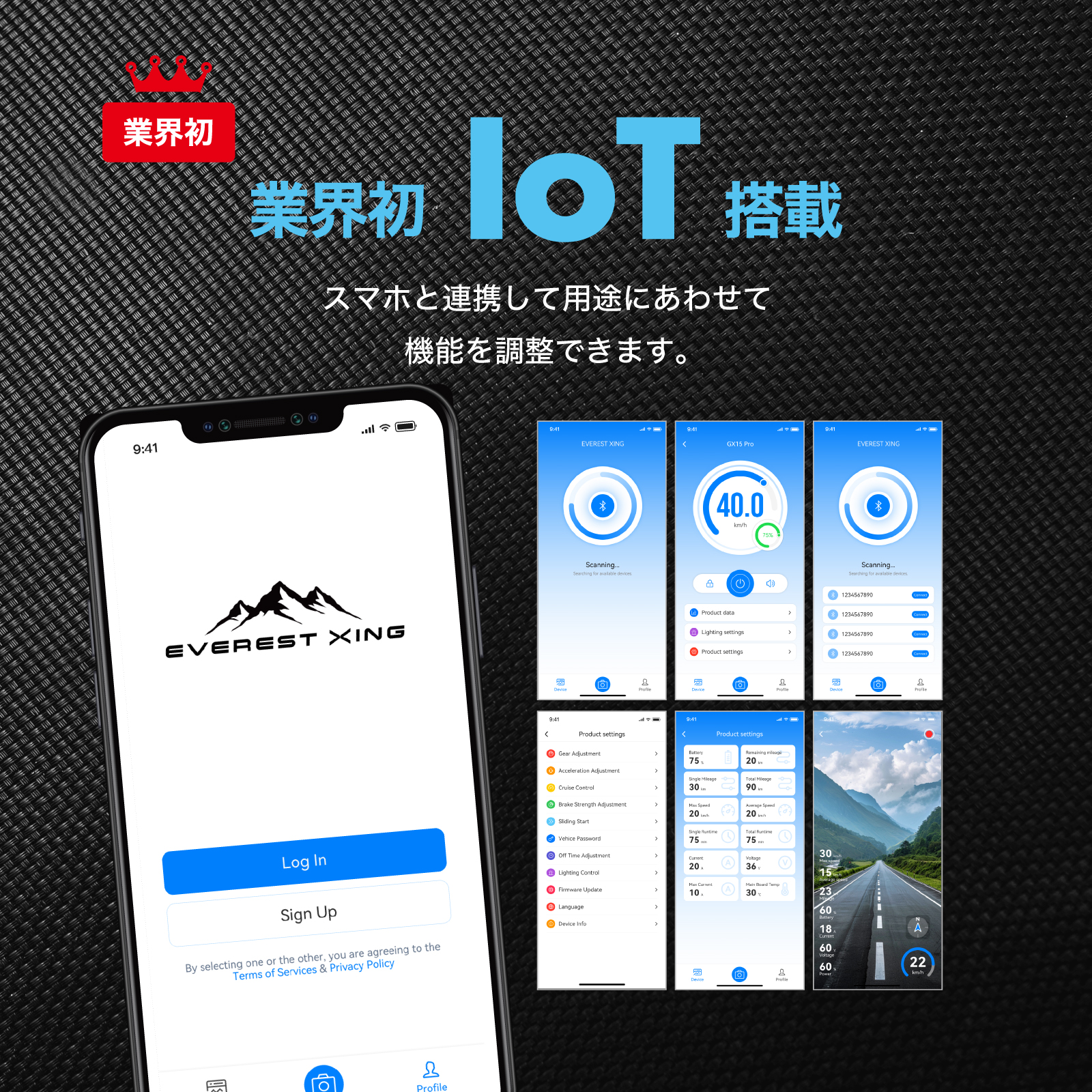 プレスリリース】日本初、IOT搭載のAcalie特定原付「EVEREST XING EX15