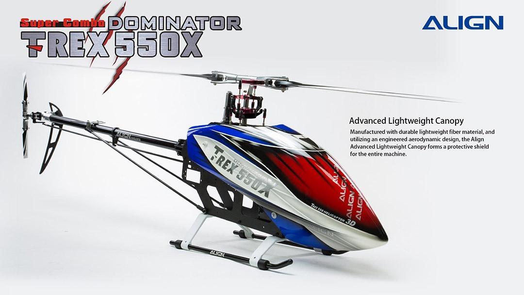 Align T-REX 550X Super Combo RH55E18 RC Helicopter