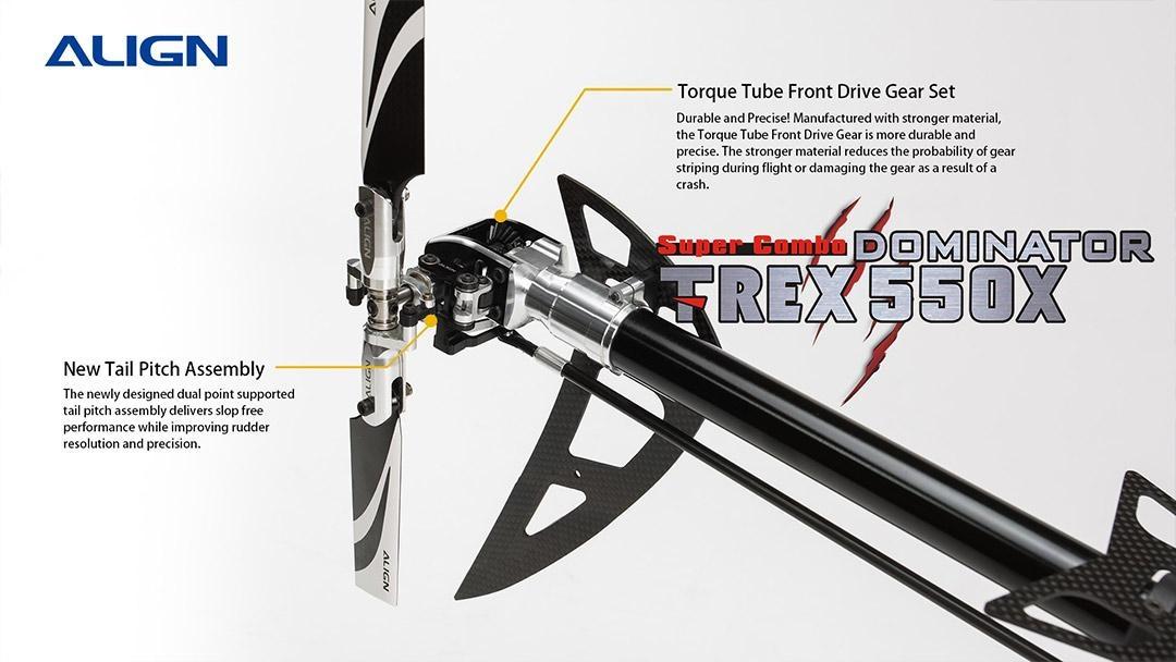Align T-REX 550X Super Combo RH55E18 RC Helicopter