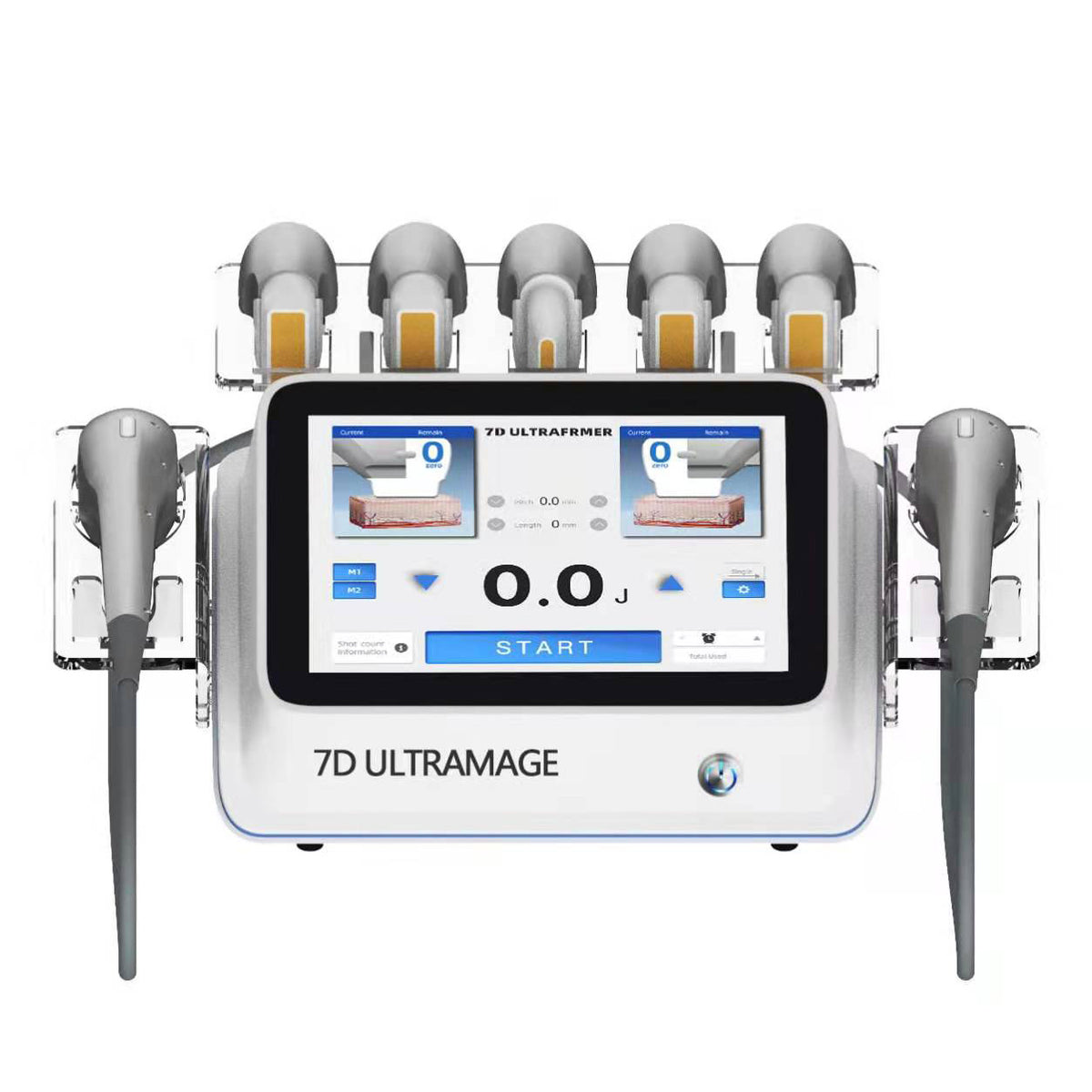 7D ULTRAMAGE HIFU Face Lifting Anti-wrinkle Fat Removal Machine