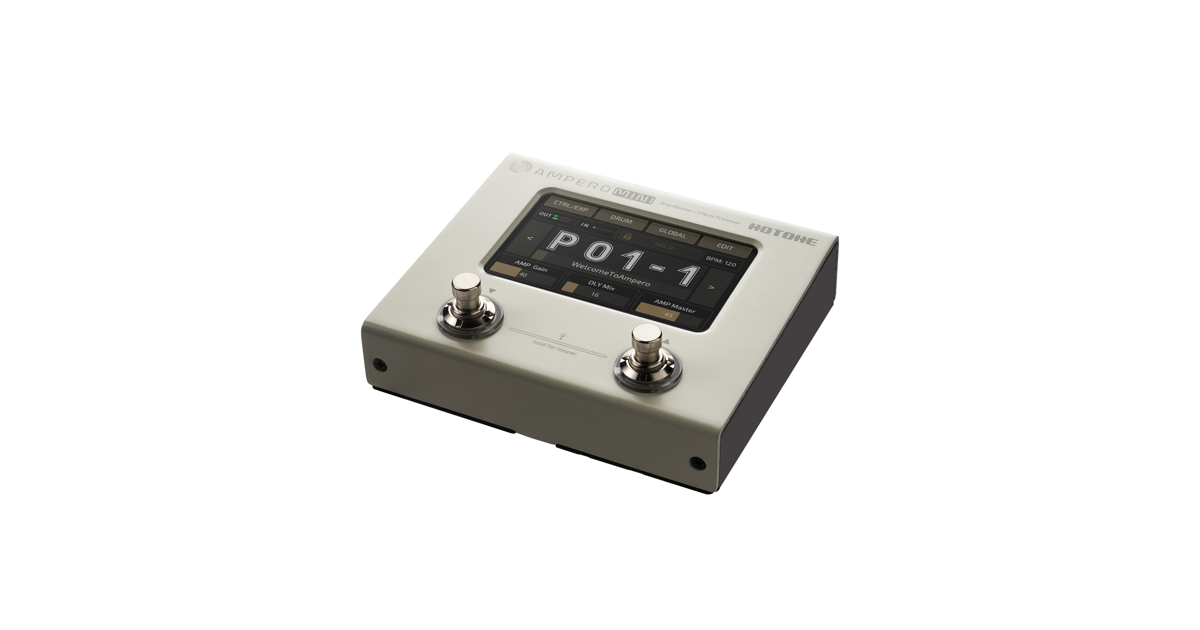 HOTONE | AMPERO Mini | マルチ・エフェクター | 製品情報