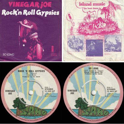 Vinegar Joe – Rock'n Roll Gypsies (1972) | ManyFantasticColors