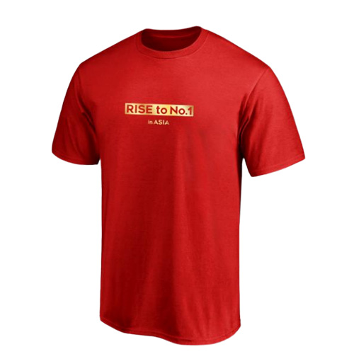 XLサイズのみ］マジェスティック 日本代表Tシャツ【Rise to No.1 in