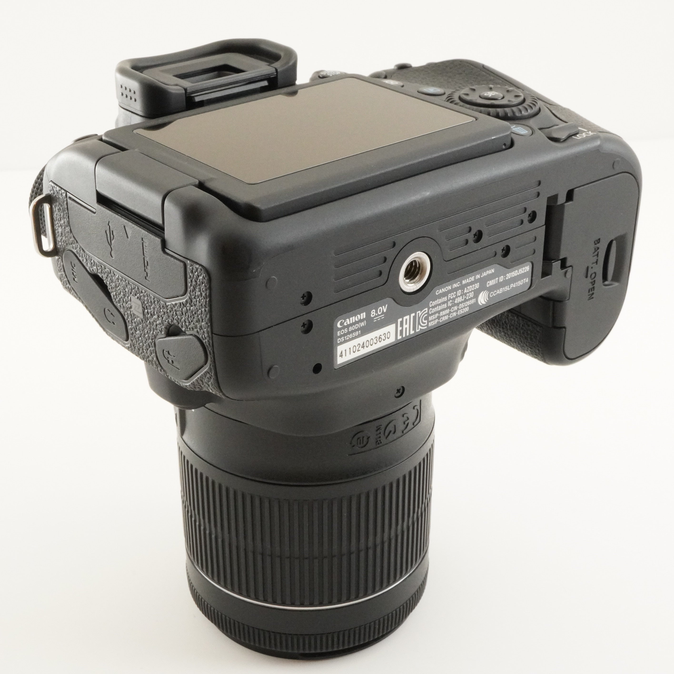 Canon EOS 80D In Box + EF-S 18-55mm IS STM + 16GB SDHC Card from