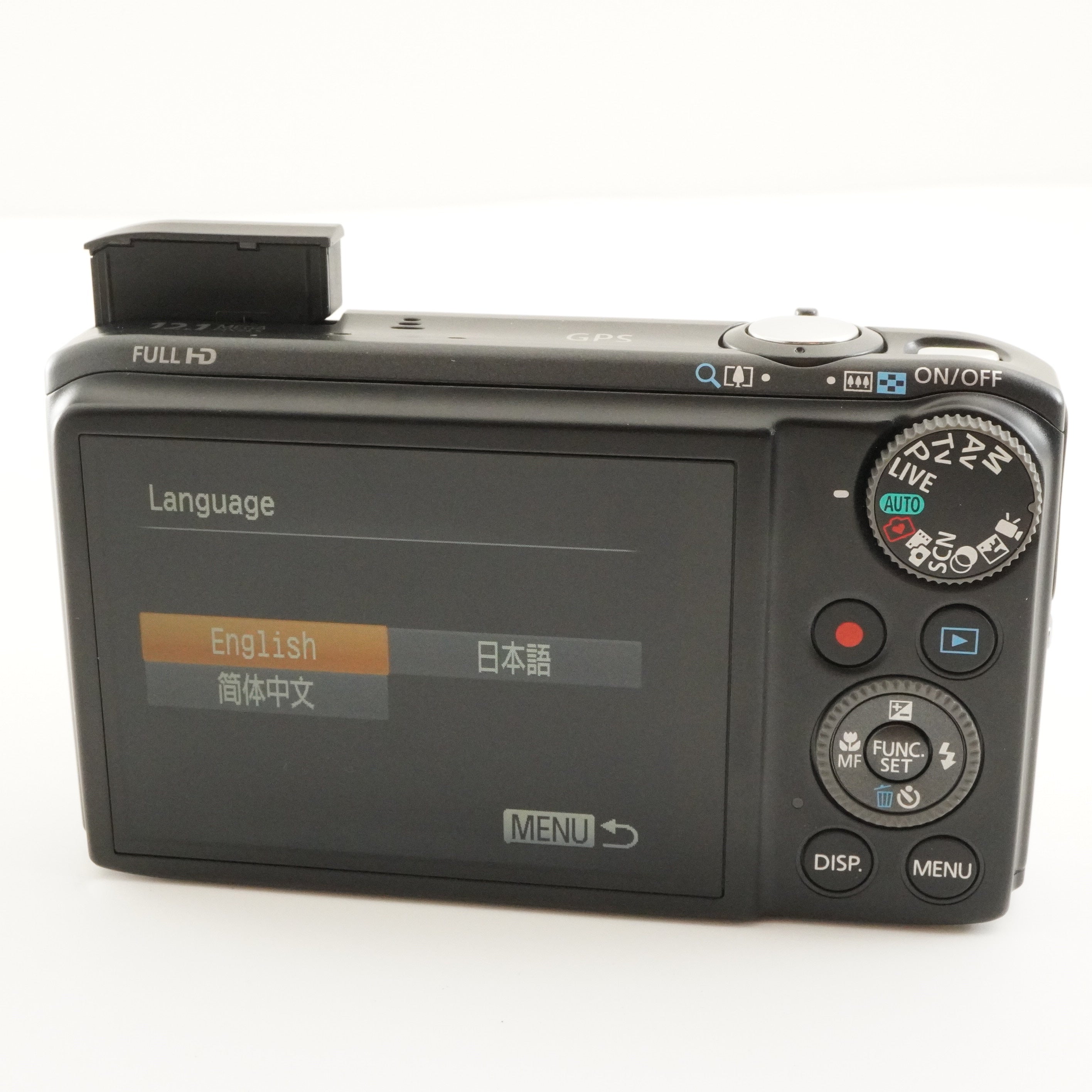 Canon PowerShot SX260 HS Black In Box + 4GB SDHC Card from Japan