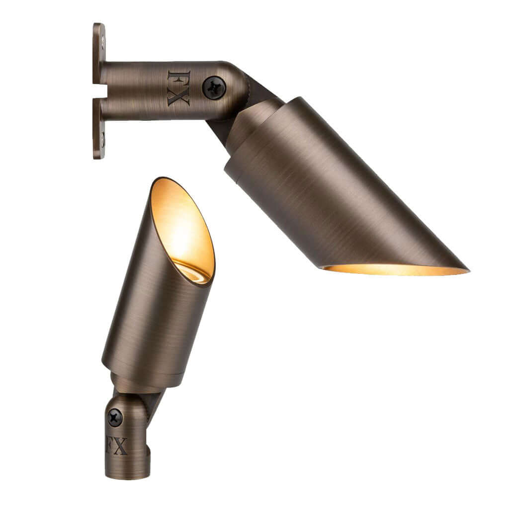 FX Luminaire CA-51-NL-AB • Cora Collection MR16 Uplight in Bronze