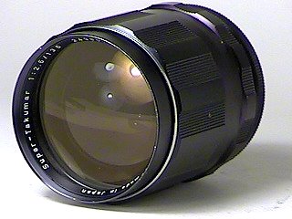 The Super Takumar 135 mm f/ 2.5 (P.No.43801) Lens. Specs. MTF
