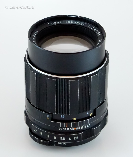 The Super-Takumar 105 mm f/ 2.8 Lens. Specs. MTF Charts. User Reviews.