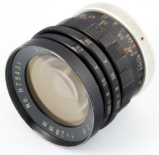 The Super-Lentar 28 mm f/ 2.8 Lens. Specs. MTF Charts. User Reviews.