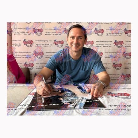 フランク・ランパード サイン入りチェルシー写真 - オールスターサイン会