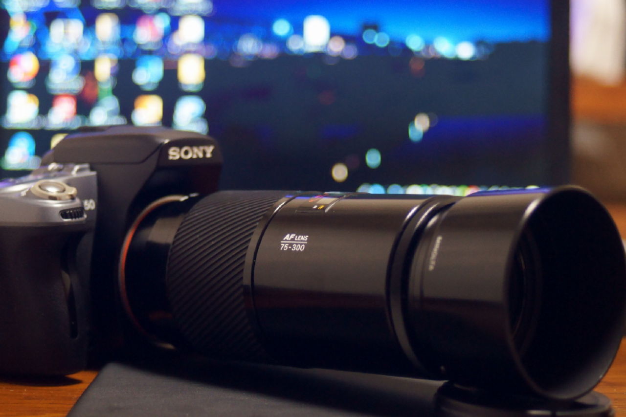 MINOLTA AF ZOOM 75-300mm F4.5-5.6 初期型 | Alpha85のブログ